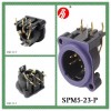 Rohsの証明spm5-23-p高品質xlrオスソケット-コネクタ問屋・仕入れ・卸・卸売り