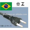 ブラジル2ピンのac電源ケーブルブラジル電源延長コード-電源コード、エクステンションコード問屋・仕入れ・卸・卸売り