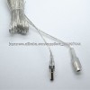 4.0*1.7MM transparent wire with male to female-電源コード、エクステンションコード問屋・仕入れ・卸・卸売り