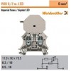Wsi6/2m。 ワイドミュラーのオーセンティックledヒューズ端子台-ターミナルブロック問屋・仕入れ・卸・卸売り