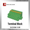 三河5. 08ミリメートルプラグイン可能なターミナルブロックコネクタの製造-ターミナルブロック問屋・仕入れ・卸・卸売り