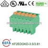 プレスターミナルブロックプラグ端子台3.5mm3.81ミリメートルピッチメス端子台kf2edgkd-3.5/3.81-端末問屋・仕入れ・卸・卸売り