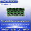 複列pcb付き端子台xk2edgrhm-3.81mm300v/8a付きフランジ-端末問屋・仕入れ・卸・卸売り