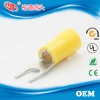 Commonly used spade wire crimp terminal,A.W.G.12-10 spade wire crimp terminal ,yellow spade wire crimp terminal-端末問屋・仕入れ・卸・卸売り