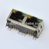 サイドエントリーcat5rj451*2portpcbジャックシールド付き-コネクタ問屋・仕入れ・卸・卸売り