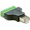 ネジ止めするrj45spliter8ピンrj45rj45コネクタのプラグcctvカメラシステムdvr-コネクタ問屋・仕入れ・卸・卸売り