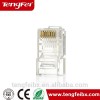 高品質cat5ecat6cat7rj45コネクタのソリッドネットワークケーブル撚り数8p8c金めっき付きutpコネクタrj45rj45プラグ-コネクタ問屋・仕入れ・卸・卸売り