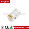 高品質cat5ecat6cat7rj45コネクタのソリッドネットワークケーブル撚り数8p8c金めっき付きutpコネクタrj45rj45プラグ-コネクタ問屋・仕入れ・卸・卸売り