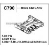 Smtタイプmup-c790マイクロsimカードリーダーコネクタ-コネクタ問屋・仕入れ・卸・卸売り