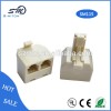 Rj45から2rj45/単一行モジュラージャックへのデュアルコードのプラグ-コネクタ問屋・仕入れ・卸・卸売り