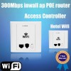 wifiホテル300mbps内壁内壁サポートハードウェアacコントローラapルータ-無線のネットワーク設備問屋・仕入れ・卸・卸売り