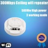 300mbps、 500mw屋内無線lanアクセスポイント、 アンテナ付き2*5dbiairgain/poeアダプタサポート802.1qvlanおよびアクセス制御システム-無線のネットワーク設備問屋・仕入れ・卸・卸売り