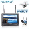 曇らされた新しいfeelworld7インチスクリーンdvrチャンネル自動探索機能rca/ドローンオプションのbncコネクタ屋外-ラジコンは遊びます。問屋・仕入れ・卸・卸売り