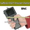 (ホット北米で) 2.5" lcdカメラcctvのテスターテスターと大画面、 bncコネクタ付き-試験機問屋・仕入れ・卸・卸売り