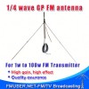 プロのfm波fmusergp100を1/41/4波antenatransmitter+8メートルケーブルbnc/nj/tncコネクタ- rc1-ラジオ、テレビ放送設備問屋・仕入れ・卸・卸売り