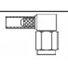 smcオス直角コネクタrg174用-電気通信関連部品問屋・仕入れ・卸・卸売り